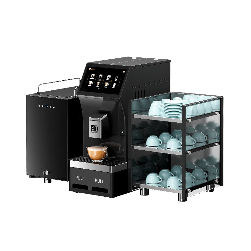 Hot Selling Programmable Electric Stainless Steel Commercial Automatic Coffee Machine for Business & Hotel Use Available Now