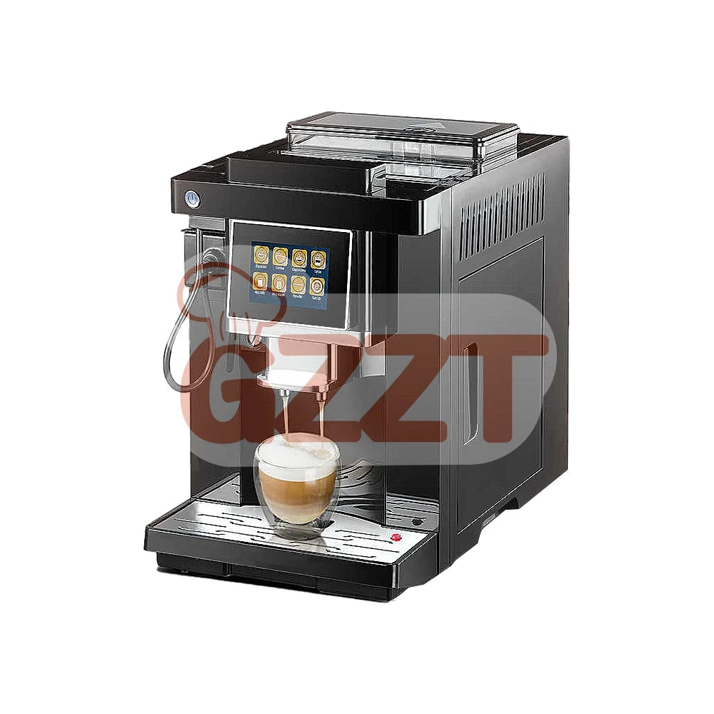 GZZT Fully Auto Electric Espresso Coffee Machines with Coffee Bean Grinder Professional Espresso Making Machine