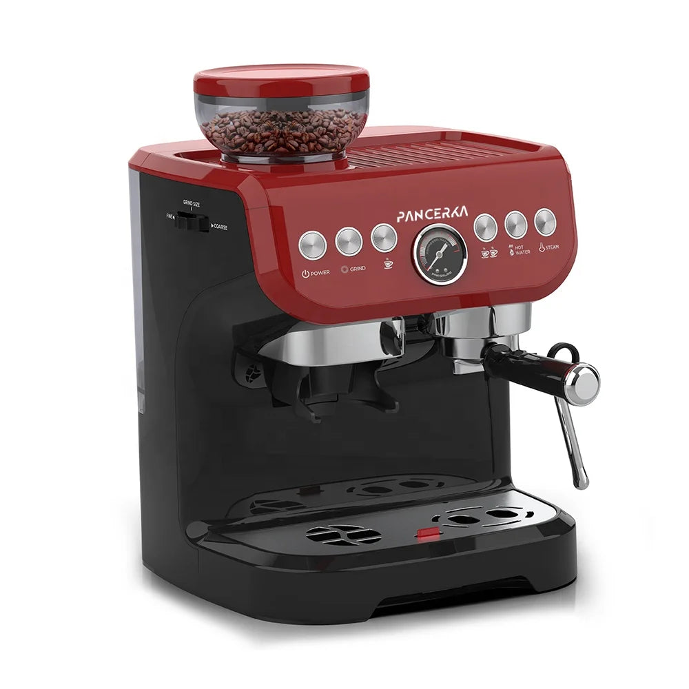 PANCERKA Professional Semi Automatic Expresso Coffee Machine Commercial Espresso Coffee Machines Makers for household