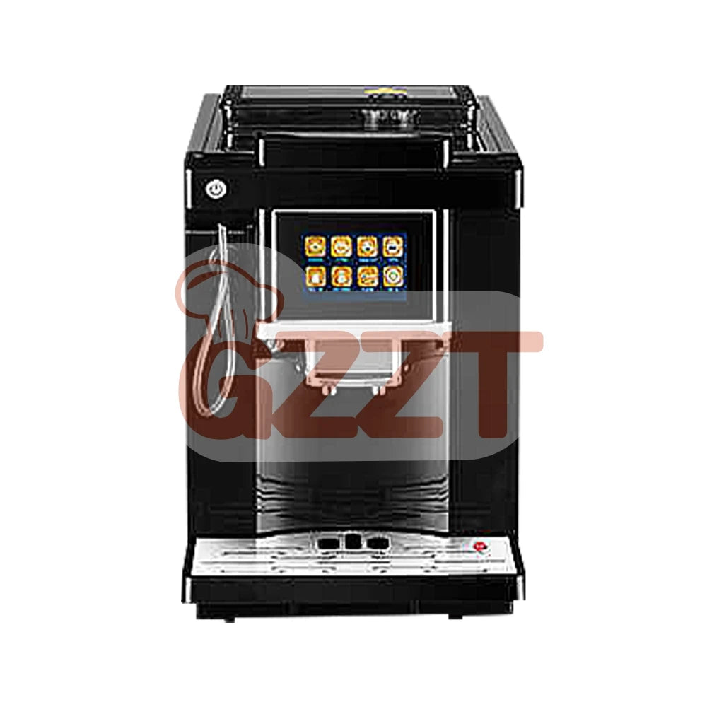 GZZT Fully Auto Electric Espresso Coffee Machines with Coffee Bean Grinder Professional Espresso Making Machine