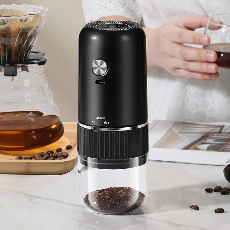 Electric Coffee Grinder Coffee Grinder Household Portable Coffee Grinder