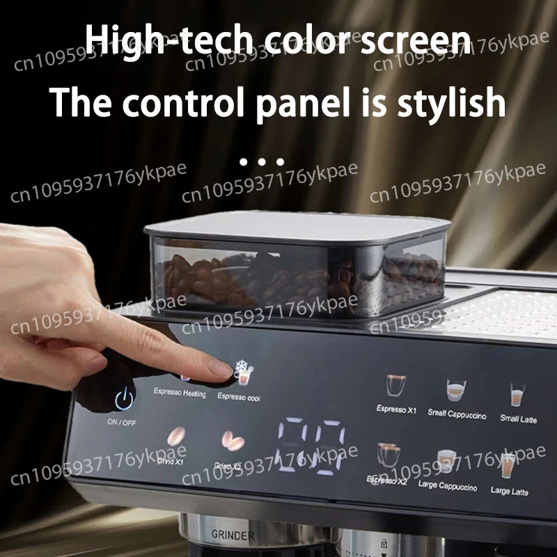 Detachable Fully Automatic Coffee Machine Grinder Machine Home Cappuccino Machine Latte Coffee Maker