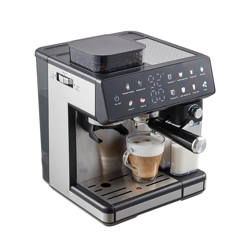 Detachable Fully Automatic Coffee Machine Grinder Machine Home Cappuccino Machine Latte Coffee Maker