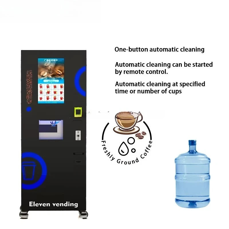 Espresso Coffee Making Machine for Sale Automatic Commercial Coffee Machine 24h Self Freshly Ground Coffee Vending Machine