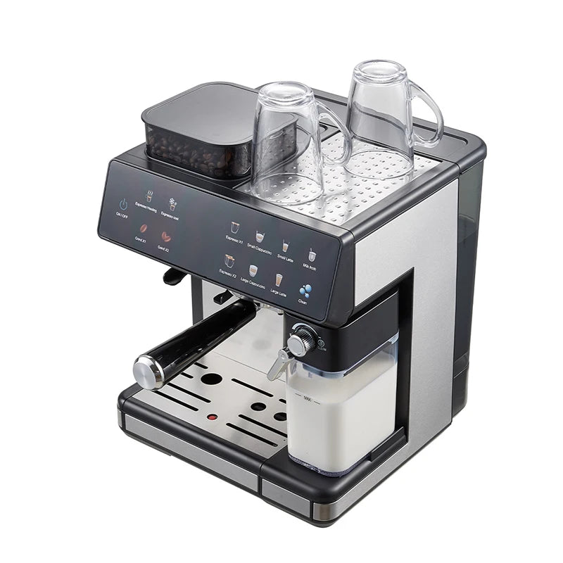 Detachable Fully Automatic Coffee Machine Grinder Machine Home Cappuccino Machine Latte Coffee Maker