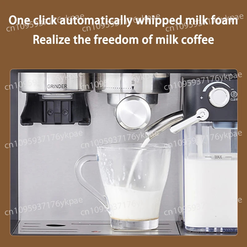 Detachable Fully Automatic Coffee Machine Grinder Machine Home Cappuccino Machine Latte Coffee Maker